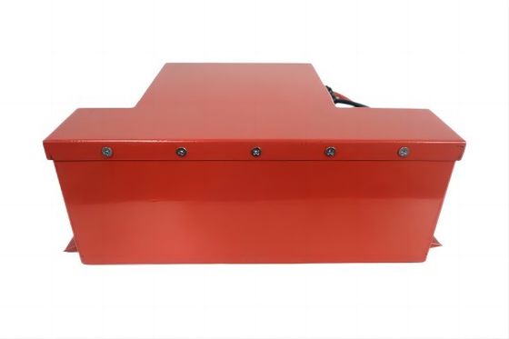 Pin Lithium EV màu đỏ hình lăng trụ ổn định cho phương tiện hậu cần điện