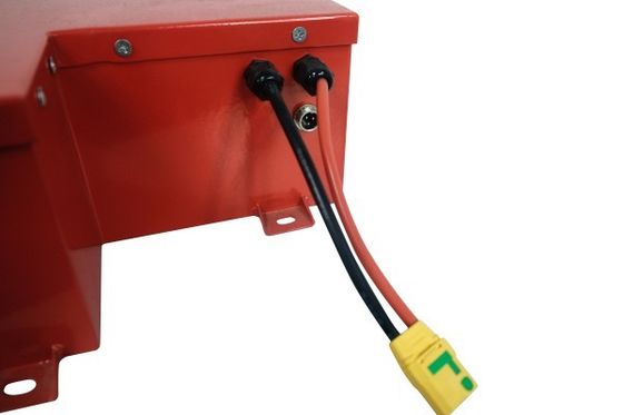 Pin Lithium EV màu đỏ hình lăng trụ ổn định cho phương tiện hậu cần điện