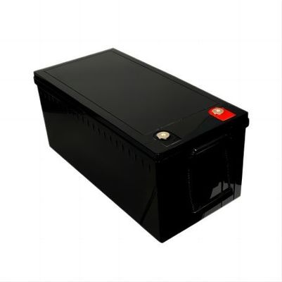 Thân thiện với môi trường Công suất đầu ra cao 12,8V 220AH Màu đen mờ với pin lithium BYD Cell LifeP04 cho RV