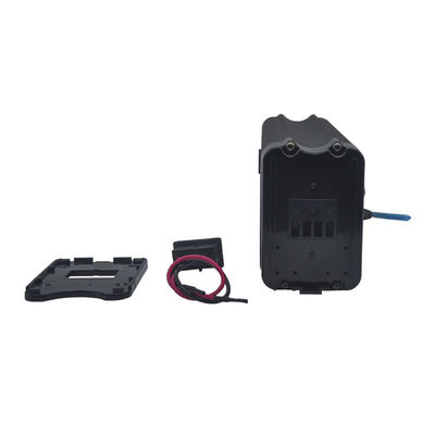 1500 lần chu kỳ Tay cầm di động Gói xe đạp điện bằng nhôm màu đen 36V 10AH có khóa an toàn cho xe đạp điện gấp