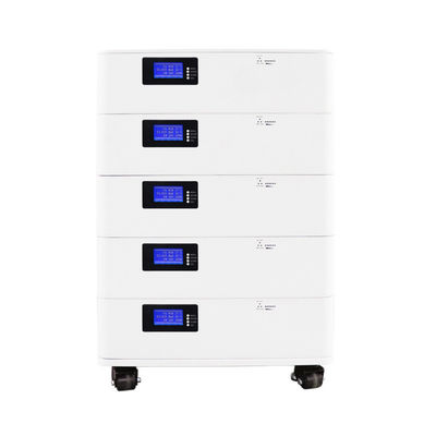 Bluetooth Ba pha Mặt trời Inverter Dry Contact LifePO4 Bộ pin 5KWH 10KWH Đối với Hệ thống lưu trữ năng lượng mặt trời