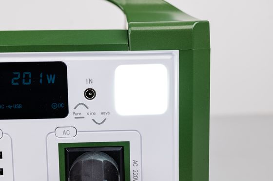 Hiệu suất cao AC 300W 220V đầu ra Máy phát năng lượng mặt trời di động pin sạc lại LifePO4 Cho đi bộ đường dài ngoài trời
