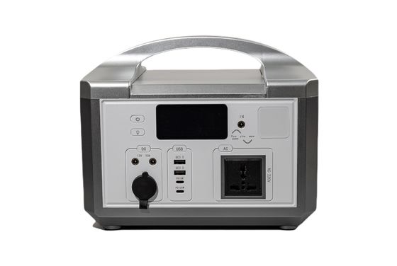 IP65 Cung cấp điện di động LifePO4 600WH Pin Điện Lượng lên đến 1200W Máy phát năng lượng mặt trời Cho cắm trại / sử dụng tại nhà