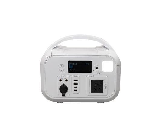 Đèn đèn flash LED sạc Lifepo4 hình trụ với 3 ổ cắm AC pin Power Bank cho điện thoại thông minh
