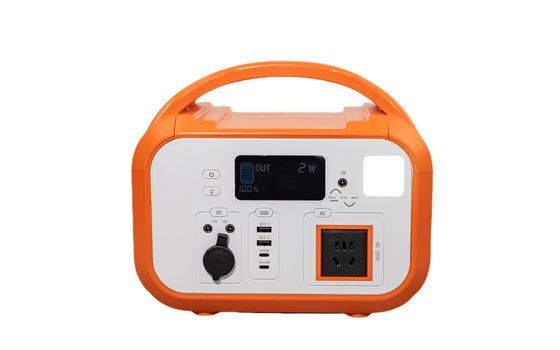 Đèn đèn flash LED sạc Lifepo4 hình trụ với 3 ổ cắm AC pin Power Bank cho điện thoại thông minh