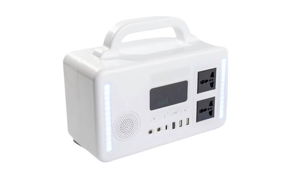Nhà máy điện mặt trời di động 300Watt 220V AC Output pin sạc lại LifePO4 cho cắm trại ngoài trời