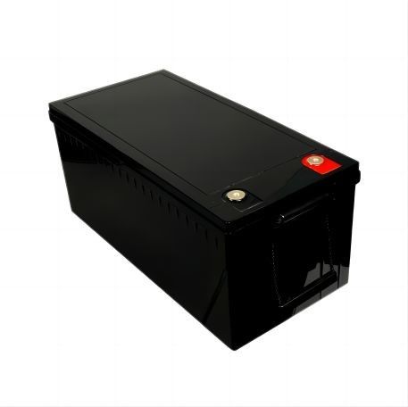 Thân thiện với môi trường Công suất đầu ra cao 12,8V 220AH Màu đen mờ với pin lithium BYD Cell LifeP04 cho RV