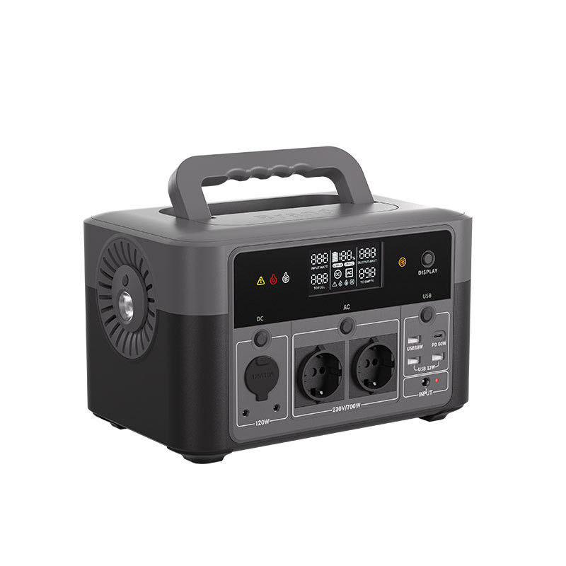 Trạm phát điện di động ngoài trời ROHS AC 700W cho bộ khởi động ô tô