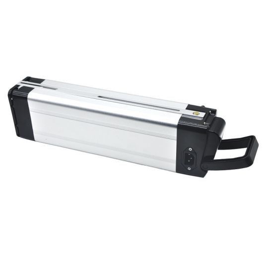 Tiết kiệm năng lượng 4 Pin 48V 10.4AH 18650 Lithium Electric Bike Sliver Fish Series Anti Fall Buckle cho xe đạp điện