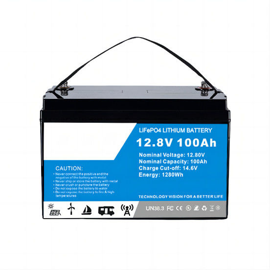 Năng lượng cao Lifep04 pin lithium ion 100A với BMS cho RV / xe đạp điện
