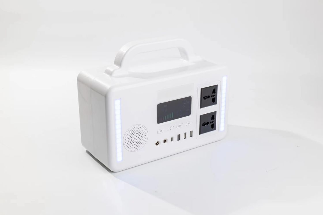 MPPT hỗ trợ máy phát điện mặt trời di động 300W Lifepo4 pin Nhà máy điện mặt trời di động cho hệ thống dự phòng mặt trời
