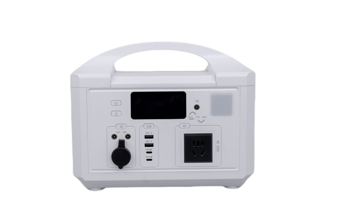 Nhà máy điện mặt trời di động 300Watt 220V AC Output pin sạc lại LifePO4 cho cắm trại ngoài trời
