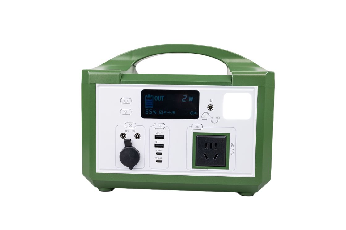 Hiệu suất cao AC 300W 220V đầu ra Máy phát năng lượng mặt trời di động pin sạc lại LifePO4 Cho đi bộ đường dài ngoài trời
