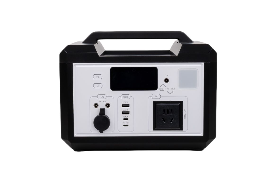 Hiệu suất cao 220V / 110V AC Sạc lại Lifepo4 Bộ điện di động với sạc không dây cho hệ thống mặt trời ngoài lưới