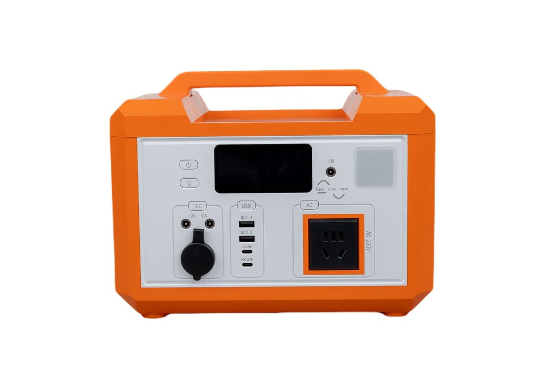 MPPT Hỗ trợ Lưu trữ năng lượng nhỏ DC / AC 576WH Hệ thống năng lượng mặt trời di động Cho RV Cắm trại / Điện gia đình