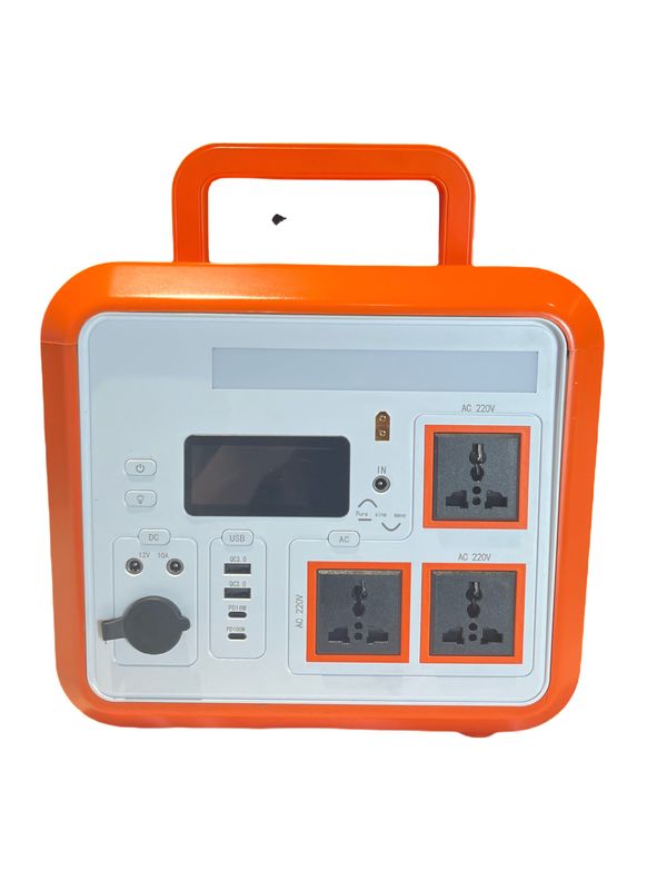 1152WH Capacity Ultra Large DC12V AC 110V ROHS được phê duyệt Nhà máy điện di động với tấm pin mặt trời cho nguồn cung cấp điện UPS