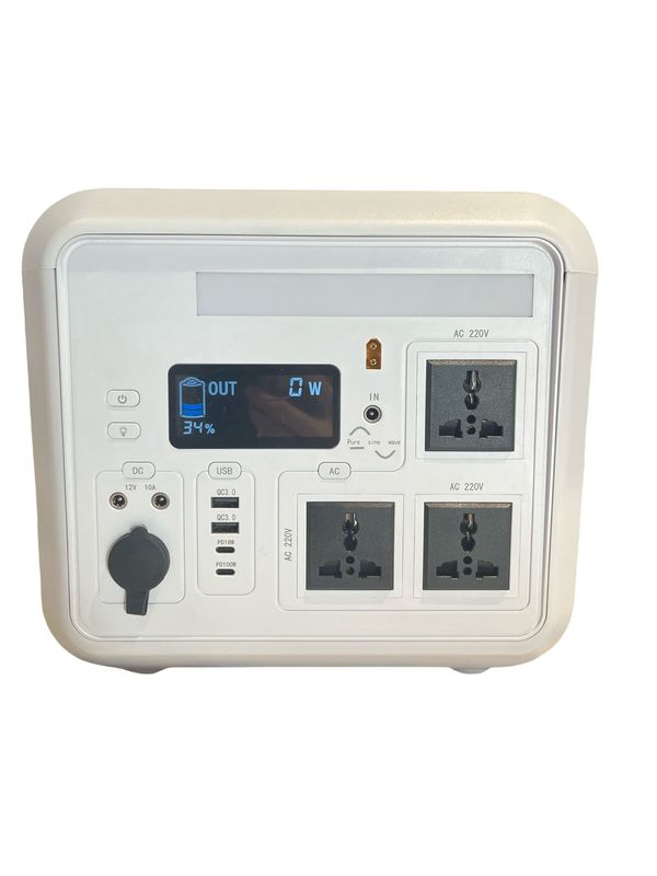 Chứng minh nổ Sạc nhanh trong vòng 3 giờ 1500W Máy phát điện năng lượng mặt trời di động với Bluetooth Cho cắm trại ngoài trời