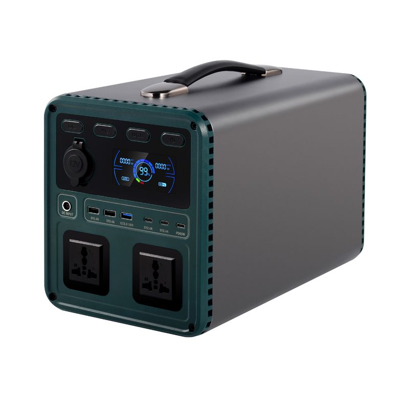 Hiệu suất cao AC 4 * 220V / 110V pin sạc lại Lifepo4 với Bluetooth WiFi Máy phát điện di động cho RV Cắm trại