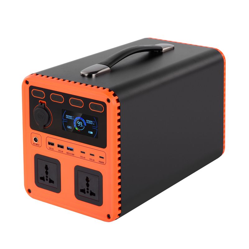 220V / 110V sạc nhanh trong vòng 2,5 giờ MPPR hỗ trợ trạm điện di động với APP / Bluetooth cho mất điện ngoài trời