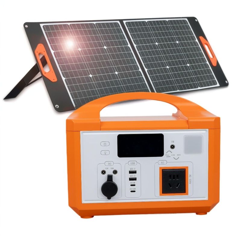 Tiết kiệm năng lượng sạc lại trụ LifePO4 pin Đường điện di động với tấm pin mặt trời cho hệ thống mặt trời ngoài lưới